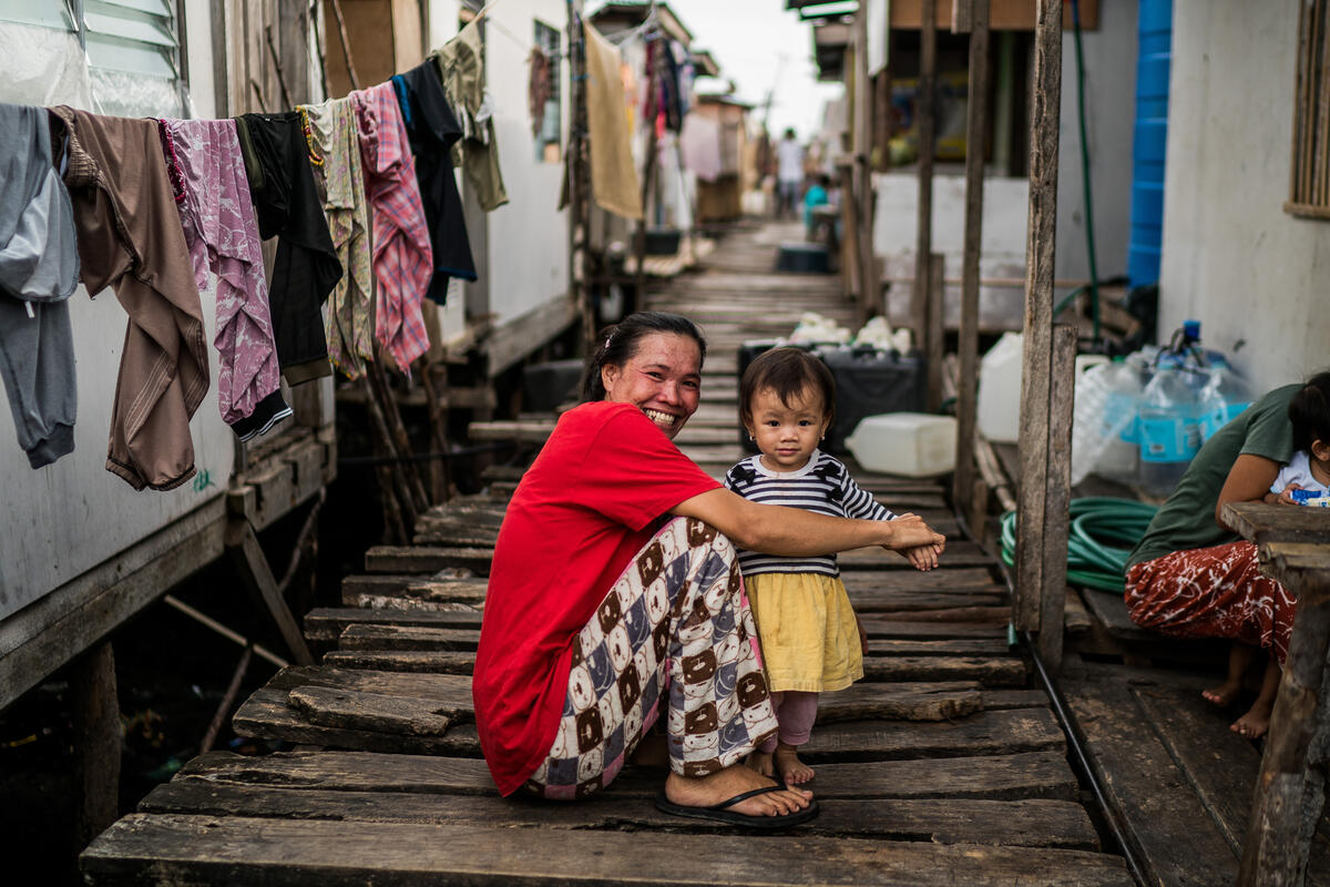 Philippines. Sama Bajau Birth Registration Project in Zamboanga City