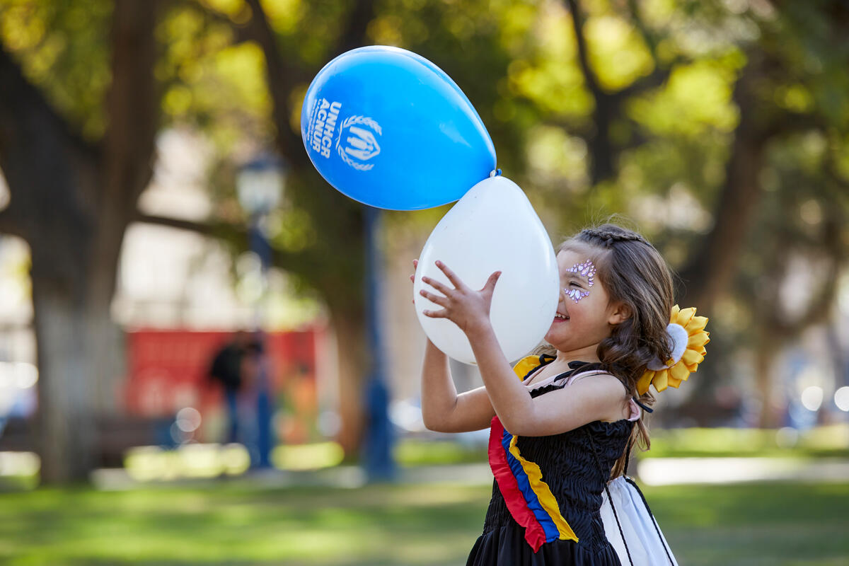 Argentina. UNHCR commemorates 2022 World Refugee Day with bike rides across the country