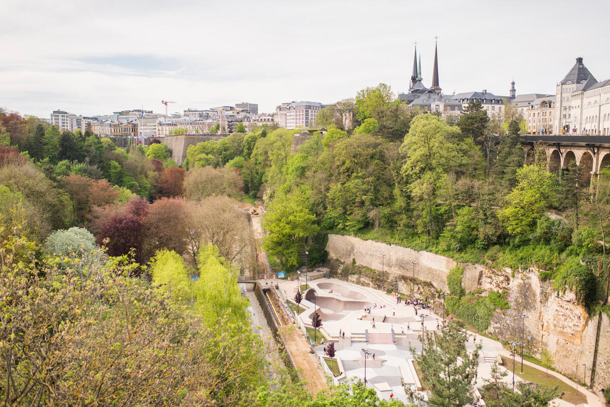 Luxembourg. Yonas Kinde, Ethiopian athlete and former refugee living and training in Luxembourg City