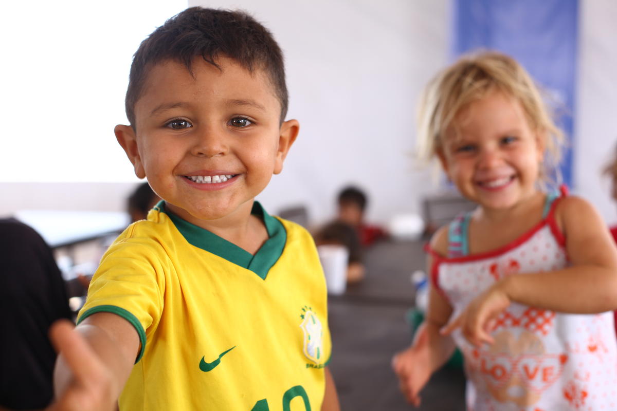 Colombia. Integrated assistance centre receives families living on Maicao streets