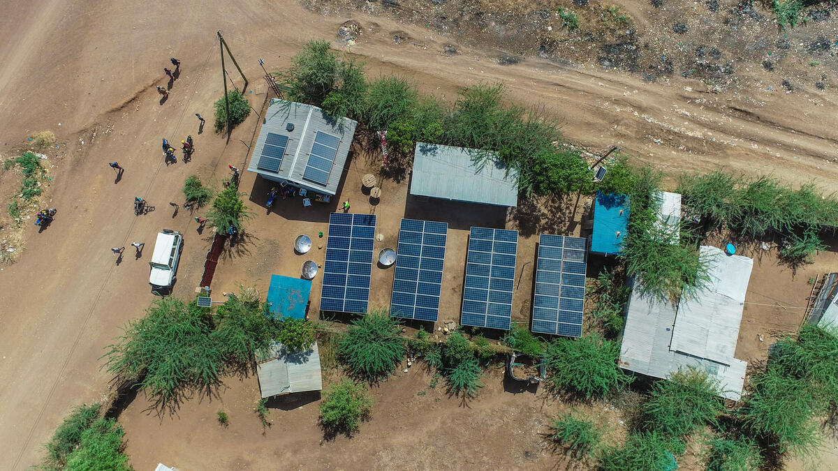 Kenya. Refugee-owned company supplies clean energy to camp residents