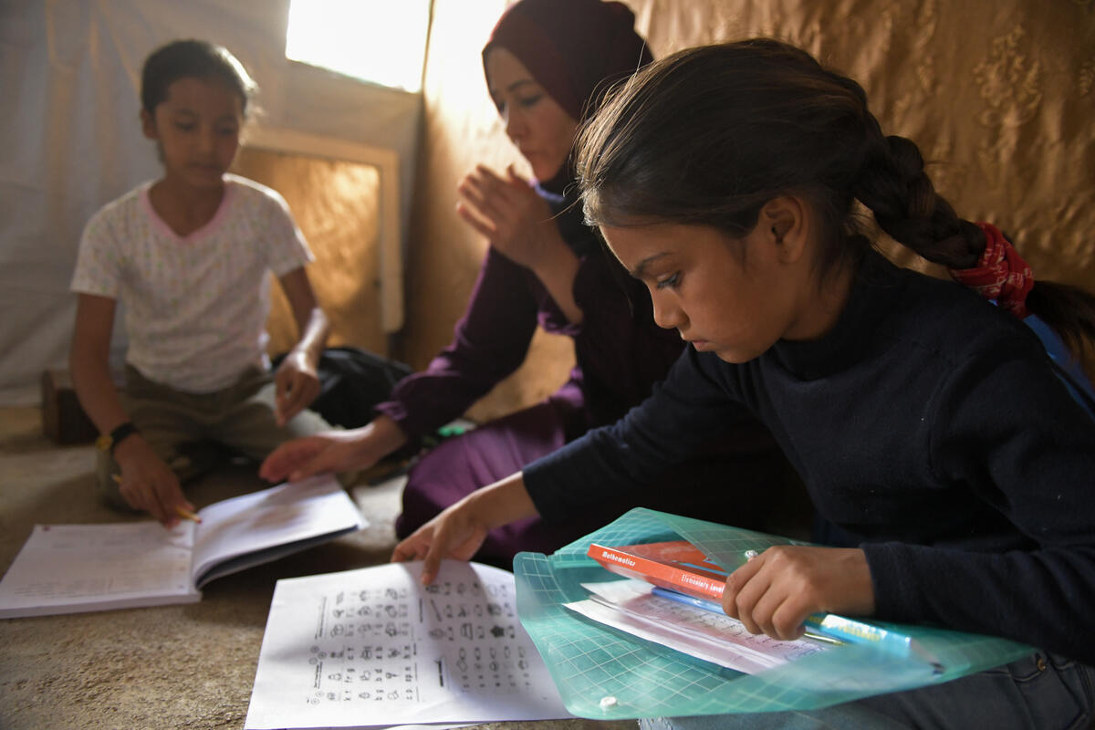 Lebanon. Syrian refugees and daily life in refugee camps