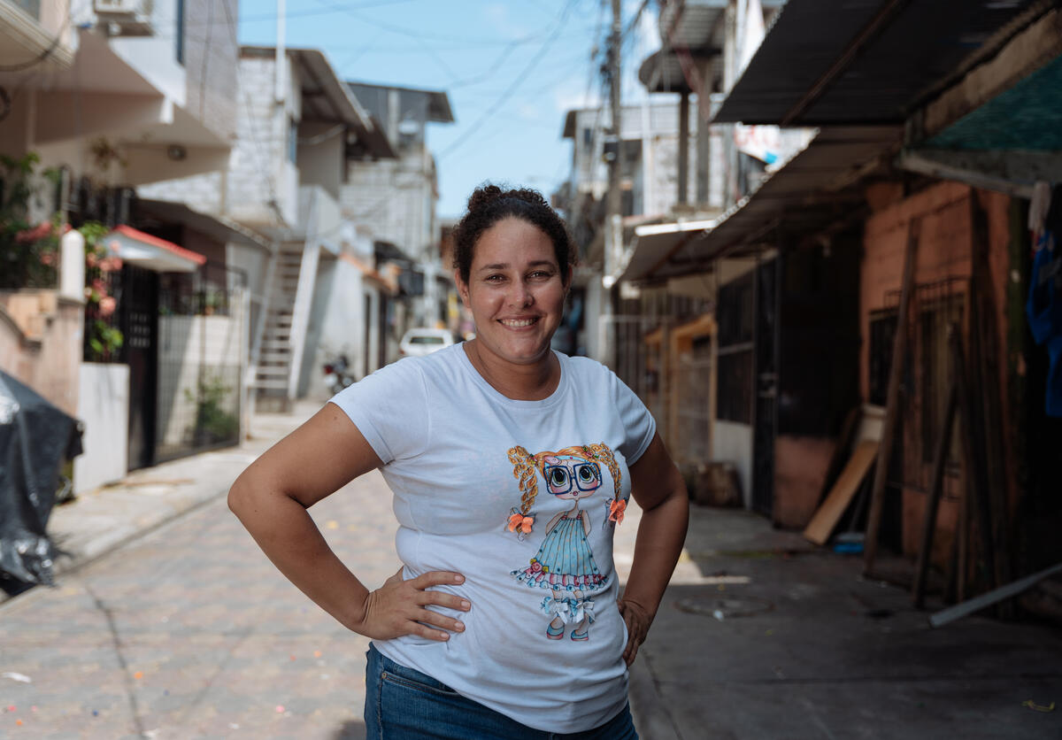 Ecuador. Venezuelan woman steps in to bridge digital gap in Ecuadorian neighbourhood