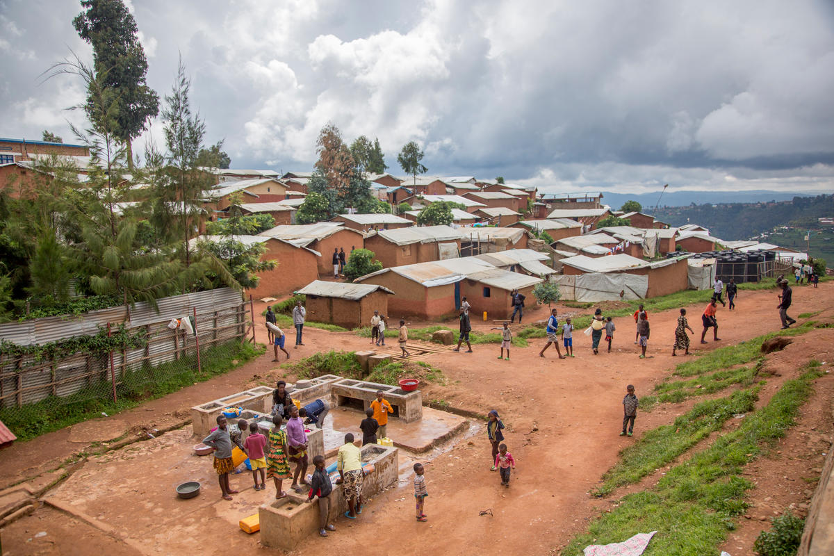 Rwanda. HC visit to Gihembe Refugee Camp