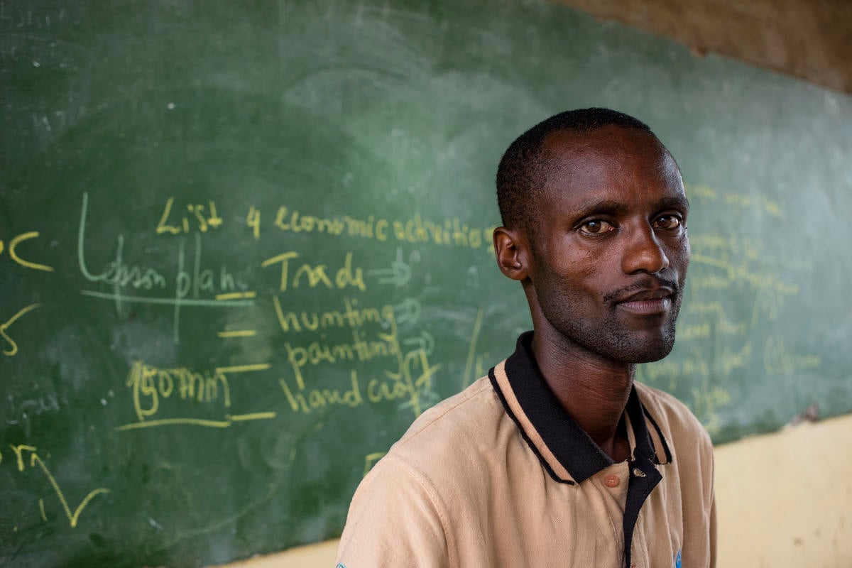 Rwanda. The school striving to give Burundian girls an education